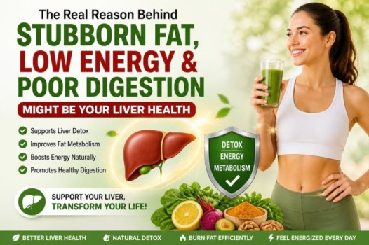 dietary supplement for liver function image showing liver detox support, improved metabolism, energy boost, and natural digestion health benefits