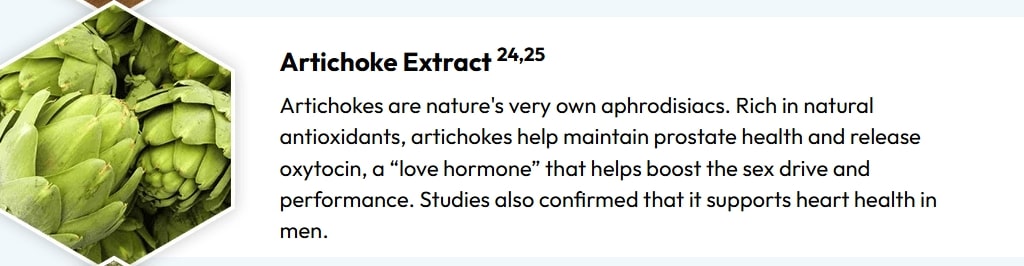 Artichoke extract used in natural supplements for prostate health, supporting prostate function, antioxidants, and men’s wellness.