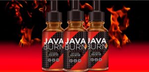 Java Burn reviews showing coffee supplement packets, a metabolism support product mixed with daily coffee