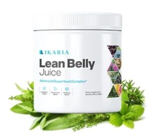 Ikaria Lean Belly Juice Review – Natural weight loss supplement bottle with herbal ingredients