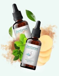 ZenCortex Review: Natural hearing support liquid drops.