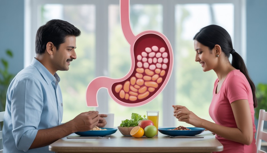 digestive problems in India and natural lifestyle habits for better digestion