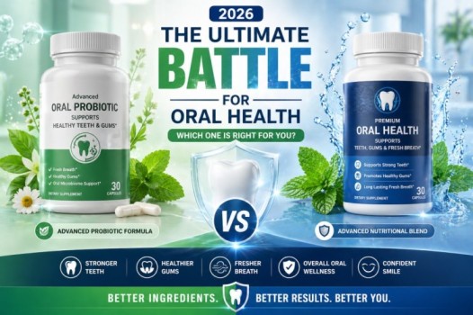 ProDentim vs DentiCore Review 2026 comparing oral health supplements for stronger teeth, healthier gums, and fresher breath