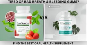 Prodentim vs Synadentix Reviews 2026 comparison for gum health, bad breath, and strong teeth