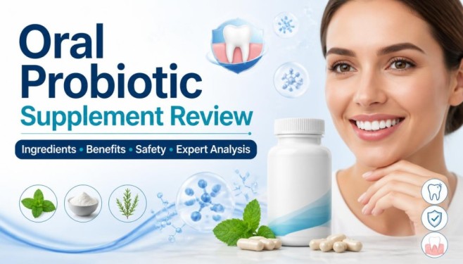 ProDentim Review 2026 oral probiotic supplement feature image showing ingredients, oral health support, and expert analysis