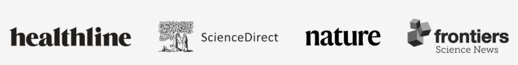 Scientific research publications including Healthline, ScienceDirect, Nature, and Frontiers showing credible evidence for Menovelle review 2026