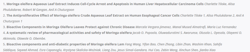 A detailed scientific chart highlighting Moringa Nutrition Facts, comparing its vitamins and minerals to common fruits and vegetables.
