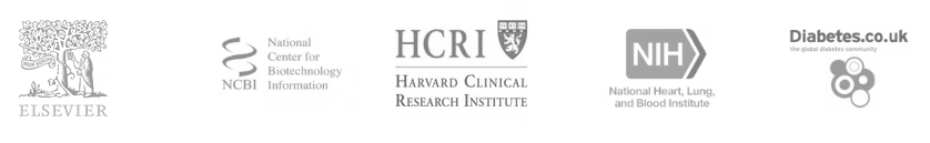 Scientific research references specifically for Gluco6 formula in our Gluco6 vs GlucoTonic comparison, featuring data from HCRI, NIH, and NCBI.Diabetes.co.uk