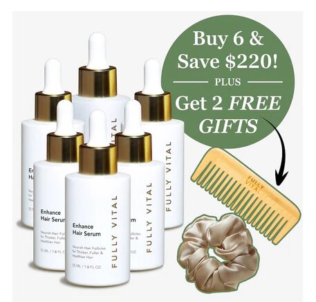 how to stop hair fall immediately at home special discount offer buy 6 bottles and get free gifts on hair growth seru