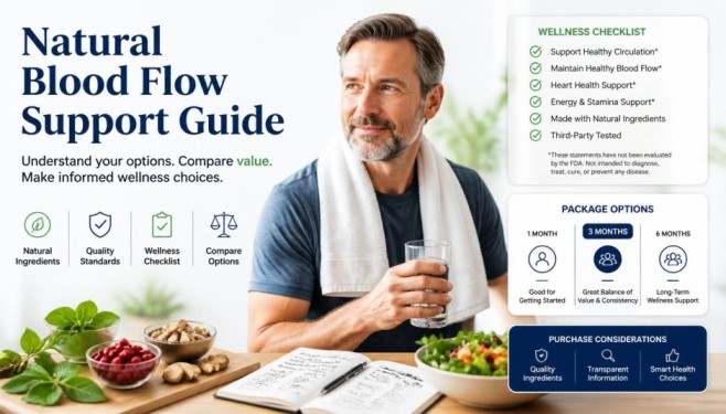 Nitric Oxide Supplements featuring natural ingredients, healthy circulation support, and wellness-focused information for people exploring blood flow support options