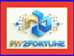 Fit2Fortune official logo - Trusted Health Tips and Product Reviews.