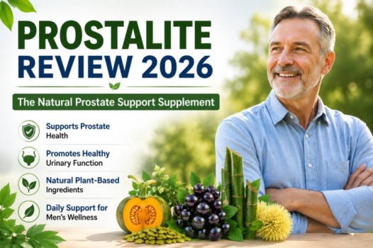 ProstaLite Review featuring a natural prostate supplement for men’s prostate and urinary wellness.