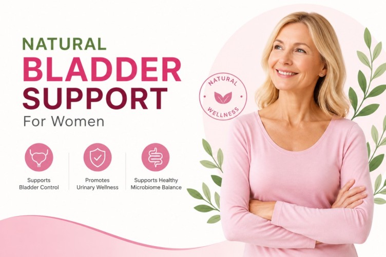 Natural Bladder Support for women with bladder control, urinary wellness, and healthy microbiome support