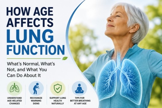 How Age Affects Lung Function: age-related changes in lung capacity, breathing, and respiratory health