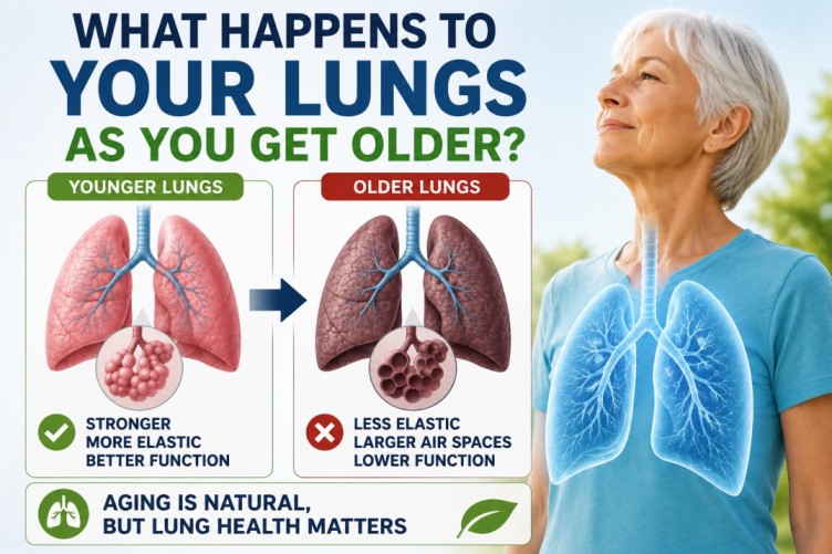 How Age Affects Lung Function and age-related changes in lung health and breathing capacity