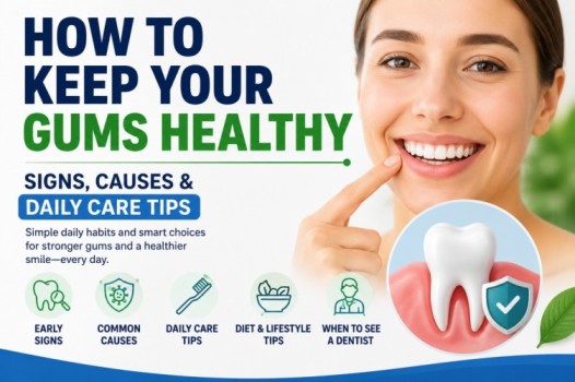 How to keep your gums healthy with daily gum care tips, healthy habits, and dental care
