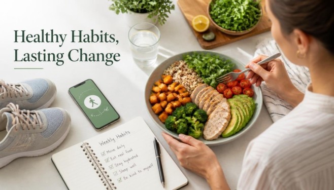 How to lose weight with healthy habits, balanced nutrition, and sustainable lifestyle choices